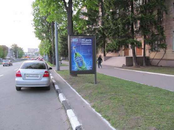 Фото рекламной плоскости по адресу Науки просп. (Леніна просп.), 30 (№1)