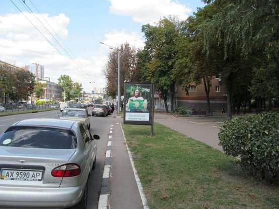 Фото рекламной плоскости по адресу Науки просп. (Леніна просп.), 30 (№2)