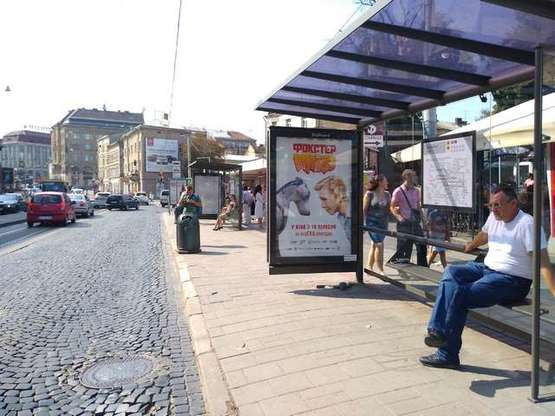 Фото рекламної площини за адресою Князя Ярослава Осмомисла пл. - Театральна вул., (№2)