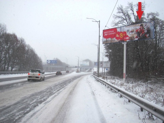 Фото рекламной плоскости по адресу Бориспольская трасса в Аэропорт "Борисполь", 33-ий км, (АЗС "Shell", ландшафный дизайн "Мой Сад", "ВиДи АвтоСити Борисполь"),  правый