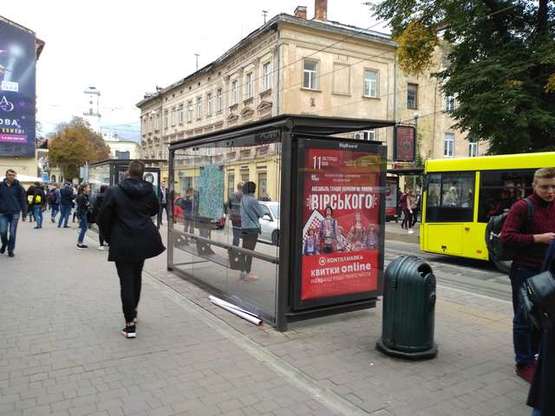 Фото рекламной плоскости по адресу Петра Дорошенко вул., (№2)