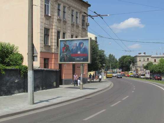 Фото рекламної площини за адресою Вячеслава Чорновола просп., 31 (від центру)