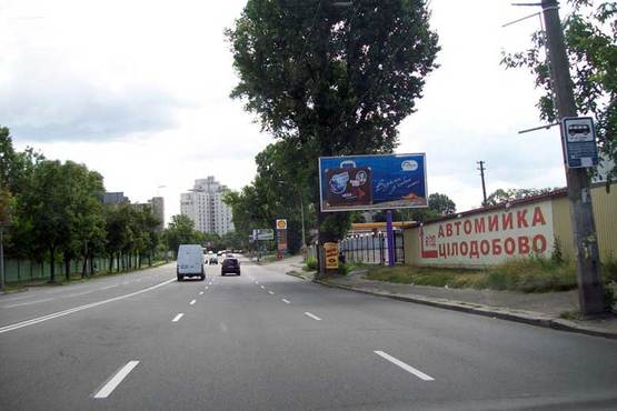 Фото рекламної площини за адресою Мельникова,89 , направление на Лукьяновку