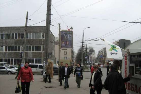 Фото рекламної площини за адресою Кам`янецька вул. (Кам'янецька вул.) - Староміська вул. (Примакова вул.)