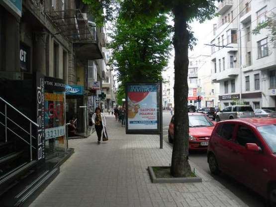 Фото рекламной плоскости по адресу Сумська вул., 67