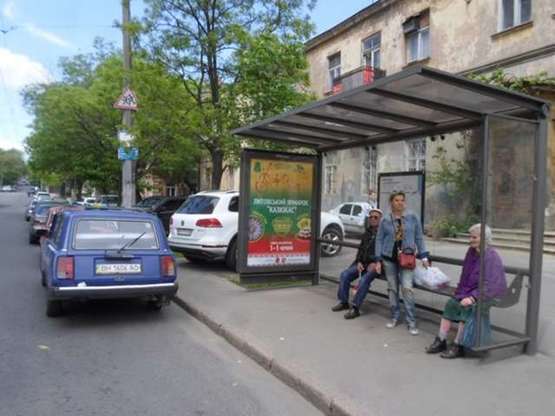 Фото рекламной плоскости по адресу Грецька вул. - Канатна вул.