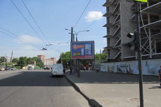 Фото рекламной плоскости по адресу Гагаріна просп. - Мовчанівський пров. (№1)