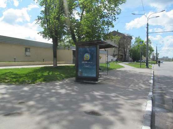 Фото рекламной плоскости по адресу Гагаріна просп. - Золотий пров., (зупинка)