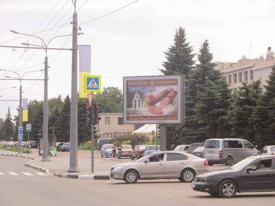 Фото рекламной плоскости по адресу Гагаріна просп. - Чугуївська вул. (№1)