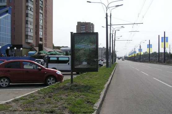 Фото рекламной плоскости по адресу Гагаріна просп., 167/1 (№1)