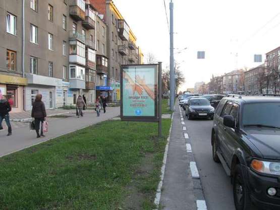 Фото рекламної площини за адресою Науки просп. (Леніна просп.), 10 (№2)