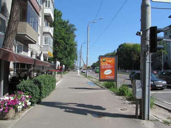 Фото рекламной плоскости по адресу Науки просп. (Леніна просп.), 3 (№1)