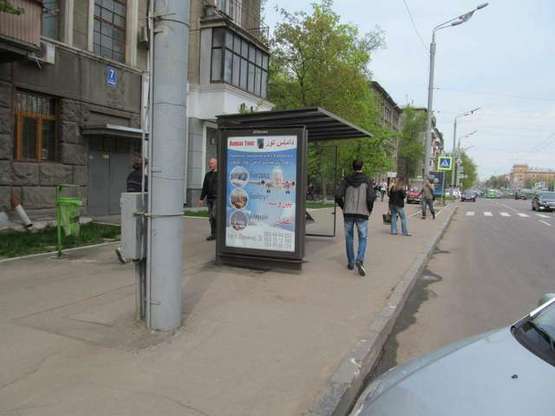 Фото рекламної площини за адресою Науки просп. (Леніна просп.), 3 (зупинка)