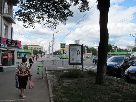 Фото рекламной плоскости по адресу Науки просп. (Леніна просп.), 7 (№4)