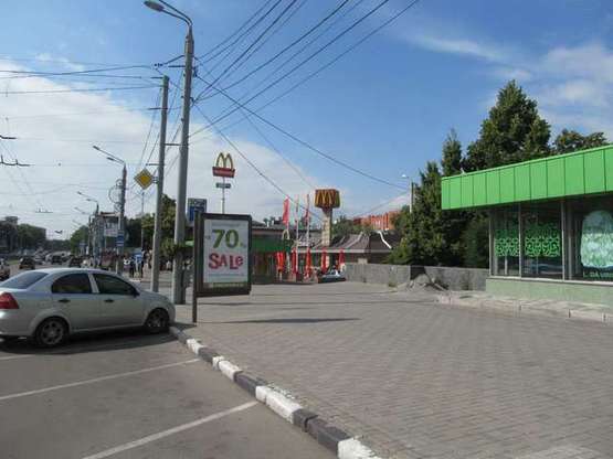 Фото рекламної площини за адресою Науки просп. (Леніна просп.), 9 (№1)