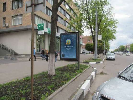 Фото рекламної площини за адресою Науки просп. (Леніна просп.), 38 (№1)