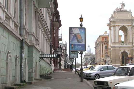 Фото рекламної площини за адресою Ланжеронівська вул., 2