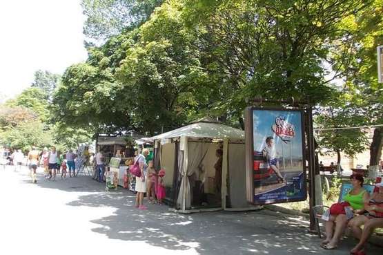 Фото рекламної площини за адресою Аркадія, №17 (№1)