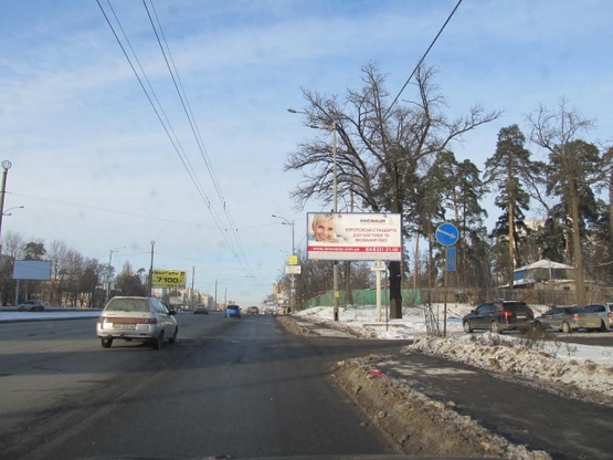 Фото рекламної площини за адресою Кольцевая дорога, 90м до пересечения с ул.Верховинной (эл.оп.70-72)