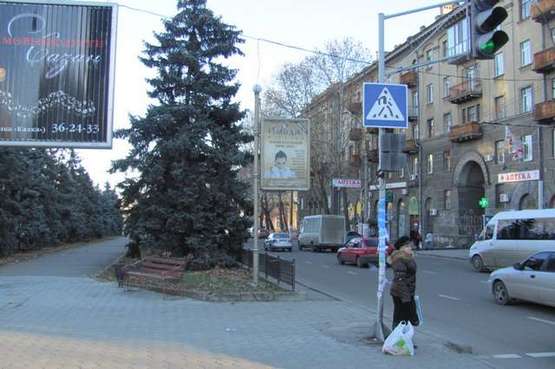Фото рекламной плоскости по адресу Леніна просп. - Декабристів (Центральний р-н) вул., (№1)