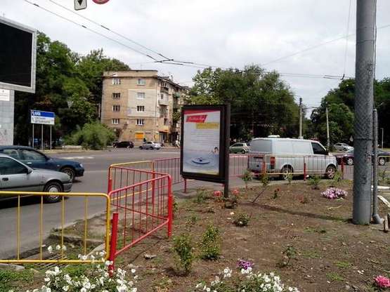 Фото рекламної площини за адресою Привокзальна пл. - Середньофонтанська вул.