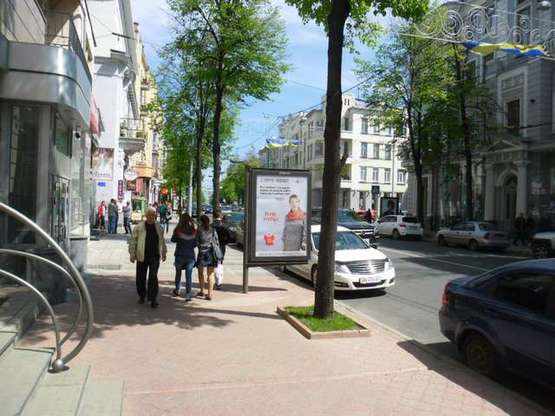 Фото рекламной плоскости по адресу Сумська вул., 49