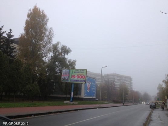 Фото рекламной плоскости по адресу Вишневое, ул.Святошинская, напротив Новуса