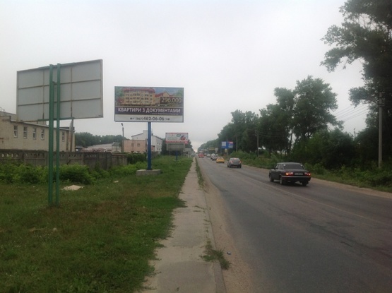 Фото рекламної площини за адресою Вишневое, ул.В.Черновола, перед автозаправкой КЛО