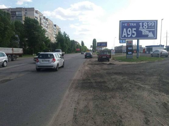 Фото рекламной плоскости по адресу Софиевская Борщаговка, ул.Киевская