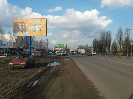 Фото рекламної площини за адресою Софиевская Борщаговка, ул.Киевская