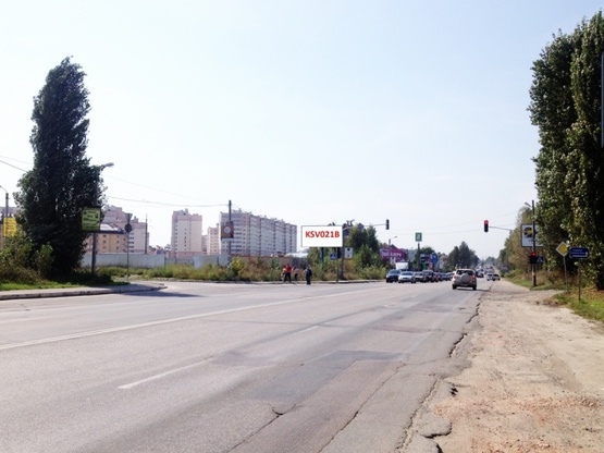 Фото рекламной плоскости по адресу Софиевская Борщаговка, ул.Киевская (автомобильная дорога Т-10-12 Киев-Боярка)