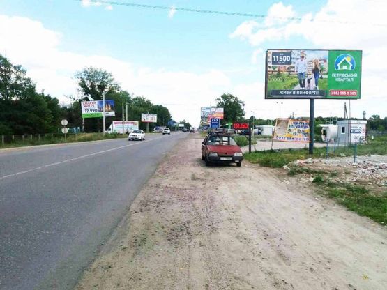 Фото рекламной плоскости по адресу Софиевская Борщаговка, ул.Соборная