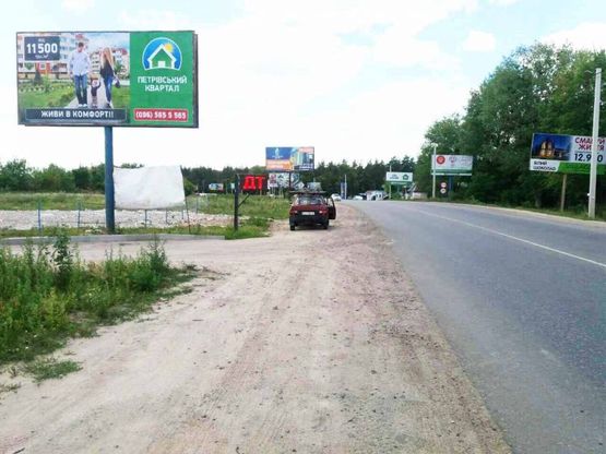 Фото рекламної площини за адресою Софиевская Борщаговка, ул.Соборная