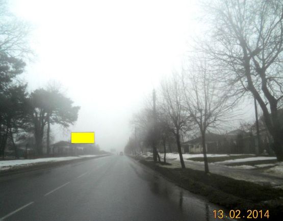 Фото рекламной плоскости по адресу м. Умань, вул. Інтернаціональна, навпроти будинку 63