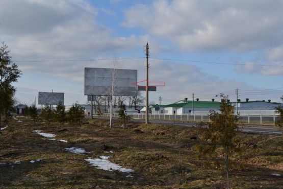 Фото рекламной плоскости по адресу м. Умань, вул. Дерев'янка