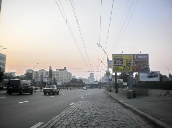 Фото рекламної площини за адресою Победы проспект,  за трол. остановка "Центральный  ЗАГС "
