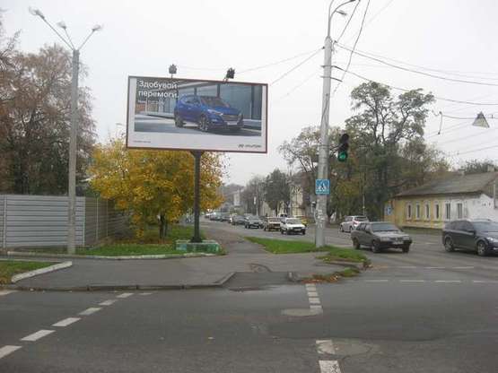 Фото рекламной плоскости по адресу Сінна вул. - Пушкiна вул.