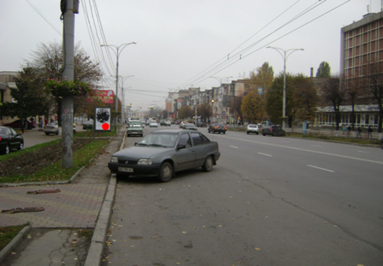 Фото рекламної площини за адресою Коцюбинского ул., 11 (№1)