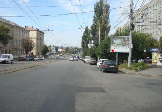 Фото рекламної площини за адресою Коцюбинского ул. - Бевза ул.