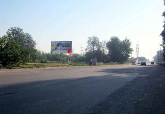 Фото рекламной плоскости по адресу Днепропетровская ул., ж/д станция "Баглий"