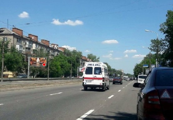 Фото рекламної площини за адресою Богдана Хмельницкого пр., 21