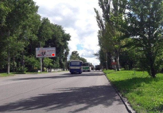 Фото рекламной плоскости по адресу Киевская ул. - Западная ул.