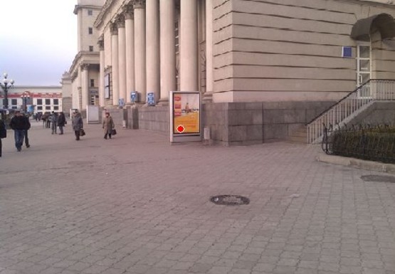 Фото рекламної площини за адресою Привокзальная площадь