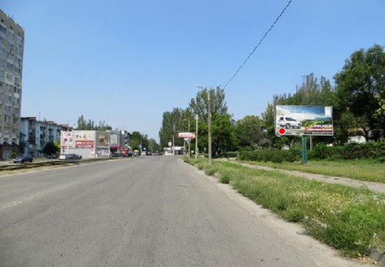 Фото рекламной плоскости по адресу Центральный б-р. - Патриотическая ул., Правды ул.