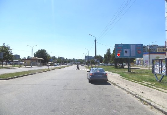 Фото рекламної площини за адресою Юбилейный пр. - Гудыменко ул.