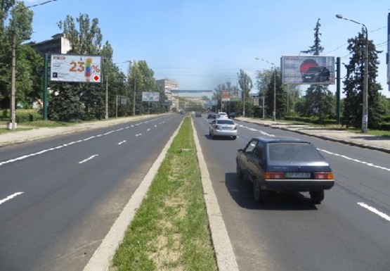 Фото рекламной плоскости по адресу Соборный пр. (4) (движение к вокзалу)