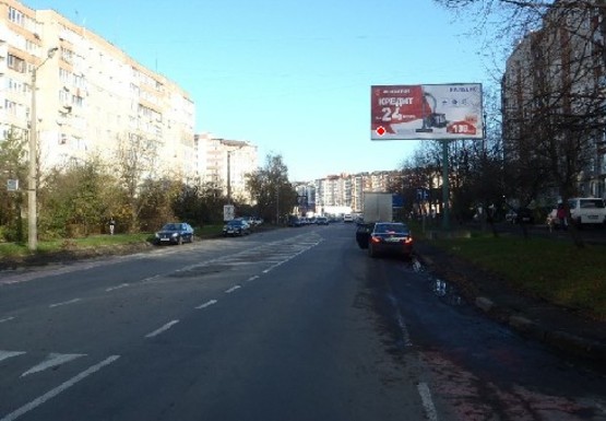 Фото рекламной плоскости по адресу Иоанна Павла ІІ ул., 30 (ранее Строителей ул.)