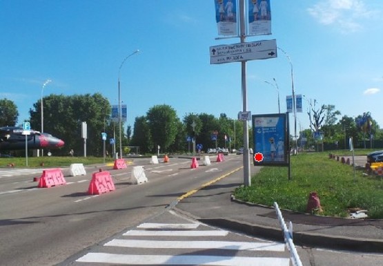Фото рекламної площини за адресою Аэропорт "Киев"