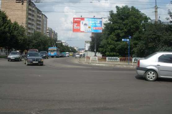 Фото рекламной плоскости по адресу Галицька вул. - Тролейбусна вул.