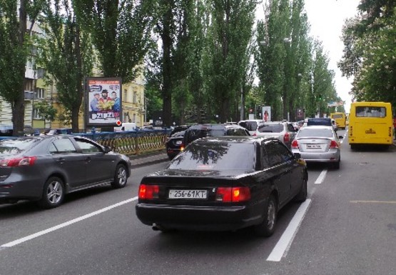 Фото рекламной плоскости по адресу Шевченко б-р